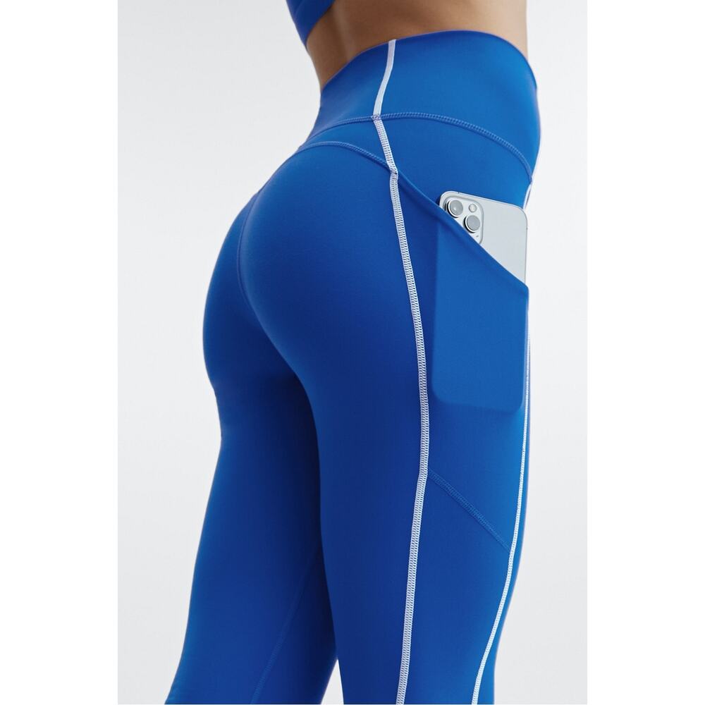 Fabletics Oasis Blue PureLuxe High-Waisted Pockets Legging - Picture 8 of 8